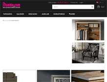 Tablet Screenshot of mueble.com