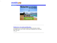 Tablet Screenshot of mueble.org